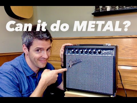 The Fender Champion 20 vs. METAL (review and settings demo)