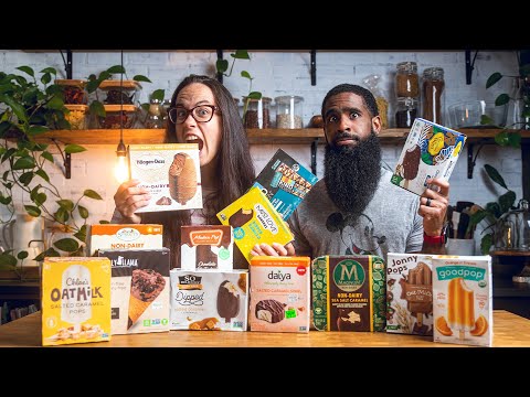 What's the BEST Vegan Ice Cream Bars Review and Taste Test