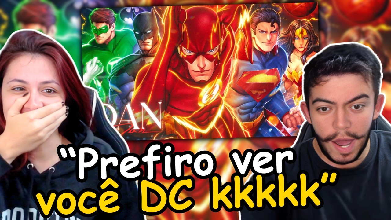 Dan - Cypher Sequência Liga da Justiça | react