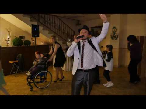 Trenino in Villa di Dan Music con tutti gli invitati e gli Sposi