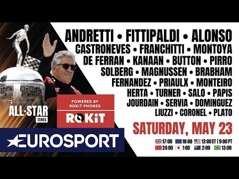 🔴The Race All-Star Series ft. Andretti, Fittipaldi & fellow F1, Indy, NASCAR Legends! | EUROSPORT