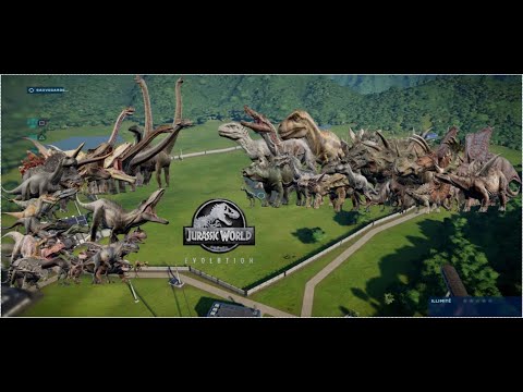 Jurassika Wars Dinosaur Battle Championant'z 54 Match Full ver. | Jurassic World Evolution | [Ps4]