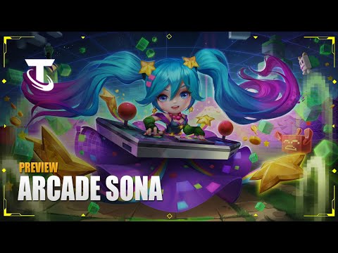 Arcade Sona Chibi Preview (Chinese Server) - Teamfight Tactics
