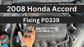 2008-2012 Honda Accord Crankshaft Position Sensor Replacement