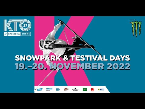 1.Kaunertal Testival Open & Snowpark Days presented by Monster Energy