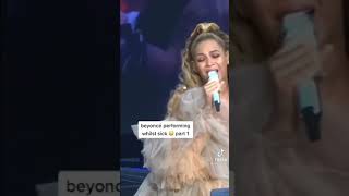 Beyonce Coughing and Sneezing