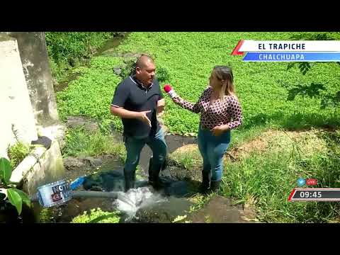Watercress cultivation in Chalchuapa
