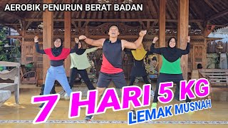 Download lagu AEROBIK 7 HARI TURUNKAN 5 KG BERAT BADAN mp3