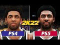 NBA 2K22 - PS5 vs PS4 | (Face/Graphics/Gameplay) COMPARISON | DOES CURRENT GEN HOLD UP?