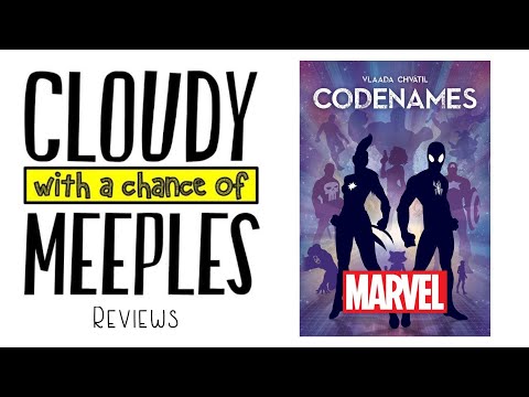 Codenames: Marvel Review - Cloudy with a Chance of Meeples