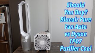 Should You Buy? Blueair Pure Fan Auto vs Dyson TP07 Purifier Cool