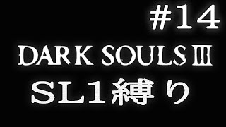 【DARK SOULS3】SL1縛り実況プレイ #14【ダークソウル3】
