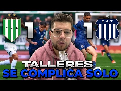¿1 punto ganado o 2 PERDIDOS? | Banfield 1-1 Talleres | El resumen del partido | Joa Valenzuela