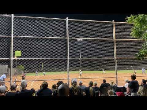 Deep drive to right 5/7/2022 Red Mountain High vs Basha High varsity softball