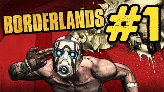 Borderlands Walkthrough: Part 1 - The Journey Begins (Gameplay/Commentary) PS3 PC Xbox