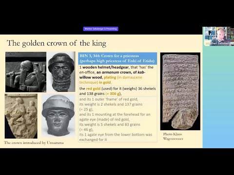 Ur Colloquium: Prof Walther Sallaberger on 'The Fragmentary Ur III Ritual Tablets from Ur'