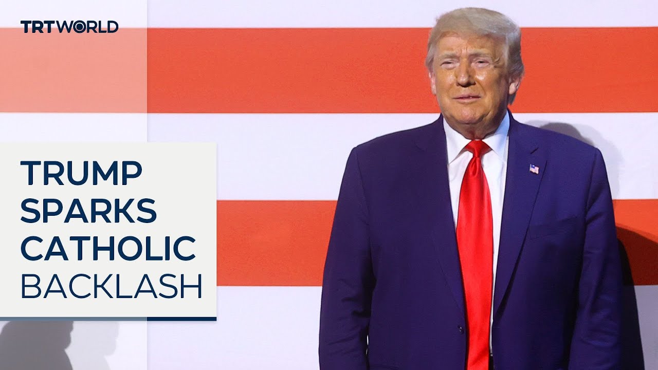 Trump risks support from US Catholic base after Pope Leo feud