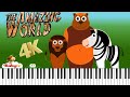 BabyTV The Amazing World 4K Sheet Music