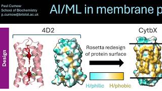 AI/ML in membrane protein design - Paul Curnow