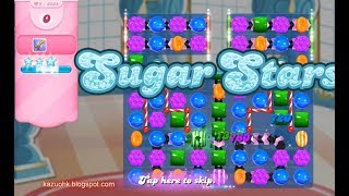 Candy Crush Saga Level 6834 (Sugar stars, No boosters!! )