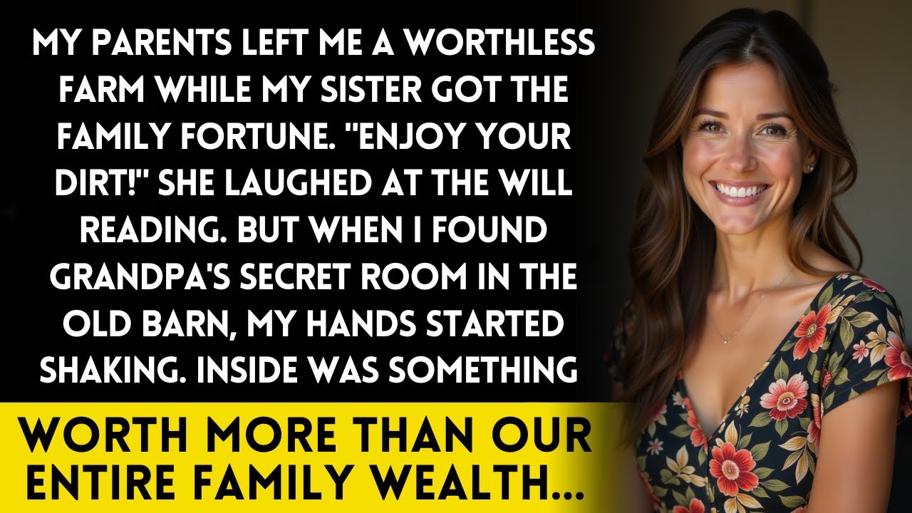 Rich Parents Left Me A Dead Farm, But My Discovery In The Old Barn Changed Everything...