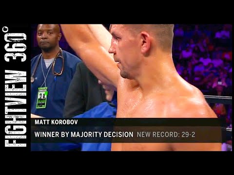 WTF! KOROBOV ROBBED AGAIN! DECISION REVERSED! ALEEM GETS DRAW! KOROBOV ALEEM POST FIGHT RESULTS!