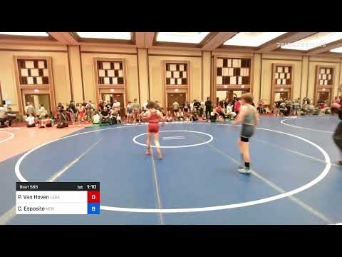 88 Lbs Rr Rnd 5 - Peyton Van Hoven, Legacy Wrestling Vs Charles Esposito, New Jersey D094