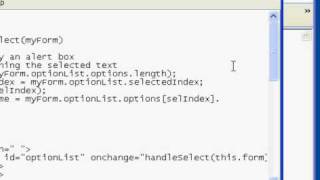 Download the video "JavaScript: Handling the HTML SELECT onchange event (Part 2 of 2)"
