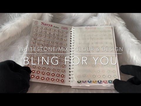 Whitestone Mixed Colour and Design Bindi Book- Bling for you