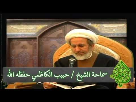 سبب بطئ الإجابة - الشيخ حبيب الكاظمي