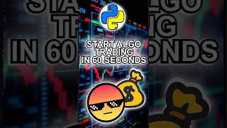 Start Algorithmic Trading With Python in 60 Seconds #trading #investing #trading #crypto #ml #ai