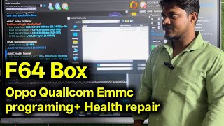 F64 box - Quallcom cpu emmc programming ! skhynix emmc health repairing
