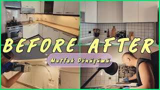 Mutfak Yenileme | Mutfak Tadilatı | Mutfak dönüşümü | Sessiz Vlog