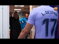 ? EXCLUSIVE INSIDE BARÇA’S BENCH + DRESSING ROOM AFTER LEVANTE 2-3 BARÇA ?