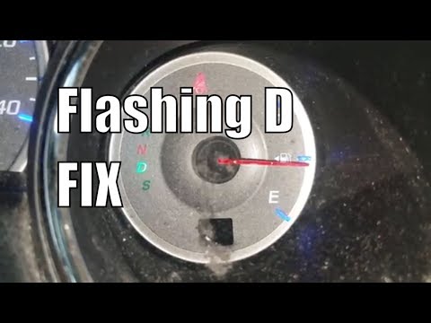 What A blinking D or Flashing Drive light Means