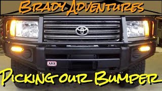 Picking a Front Bumper for our 100 Series Land Cruiser Overland Rig Build