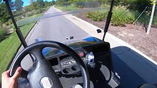 POV Test Drive: Electric Golf Cart