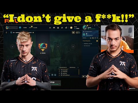 Rhuckz Reacts To Rekkles' POOR ATTITUDE Rumours...