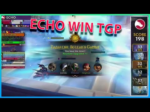 ECHO WIN THE GREAT PUSH AND TIME +33 GAMBIT !!!|Daily WoW Highlights #527 |