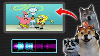 Download lagu THE HILARIOUS TRIO BECOMES THE VOICE OF SPONGEBOB? - Dub Together Indonesia mp3