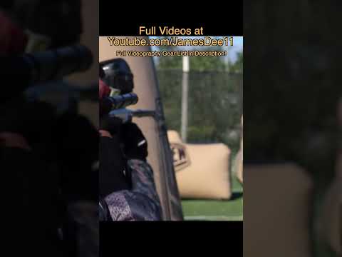 Crazy Angle! Enjoy Paintball.