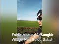 Cycling At Sangkir Village Kota Belud Sabah