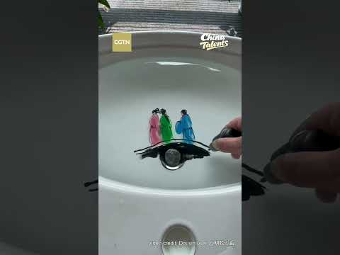 A thousand-year love story comes alive in a pool of water