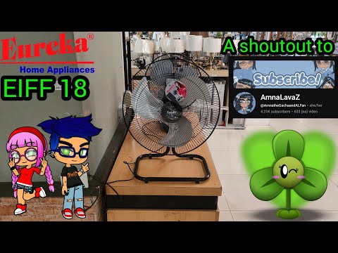 18" Eureka Industrial Ground Fan EIFF 18| The PVZBloverFan ™