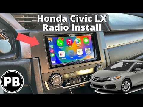 2016 - 2021 Honda Civic LX Radio Install