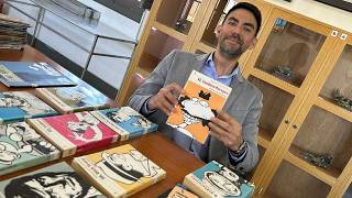 Eduardo Risso donó 141 historietas a la biblioteca que lleva su nombre