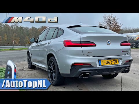BMW X4 G02 M40d | REVIEW on AUTOBAHN by AutoTopNL