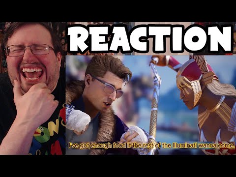 Gor's "Mortal Kombat 1 Custom AI Intros Part 6 by OddgiantAF" REACTION