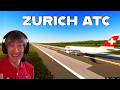 Can I SURVIVE The ATC Challenge At Zurich International Airport LSZH Tower Simulator 3