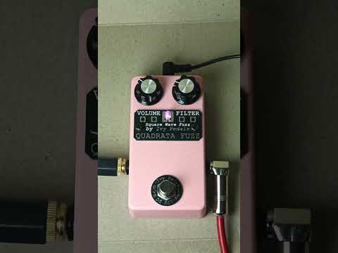 Ivy Pedals Quadrata Fuzz Deluxe - PINK / BLACK 2026 image 9